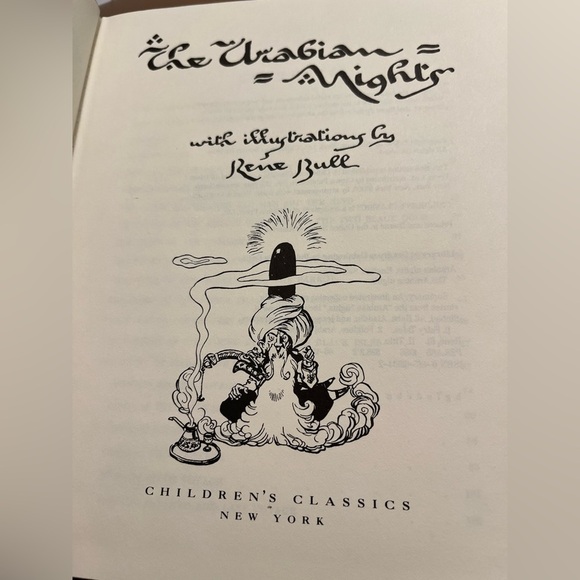 The Arabian Night Illustation by René Bull book from 1987 - Picture 11 of 11